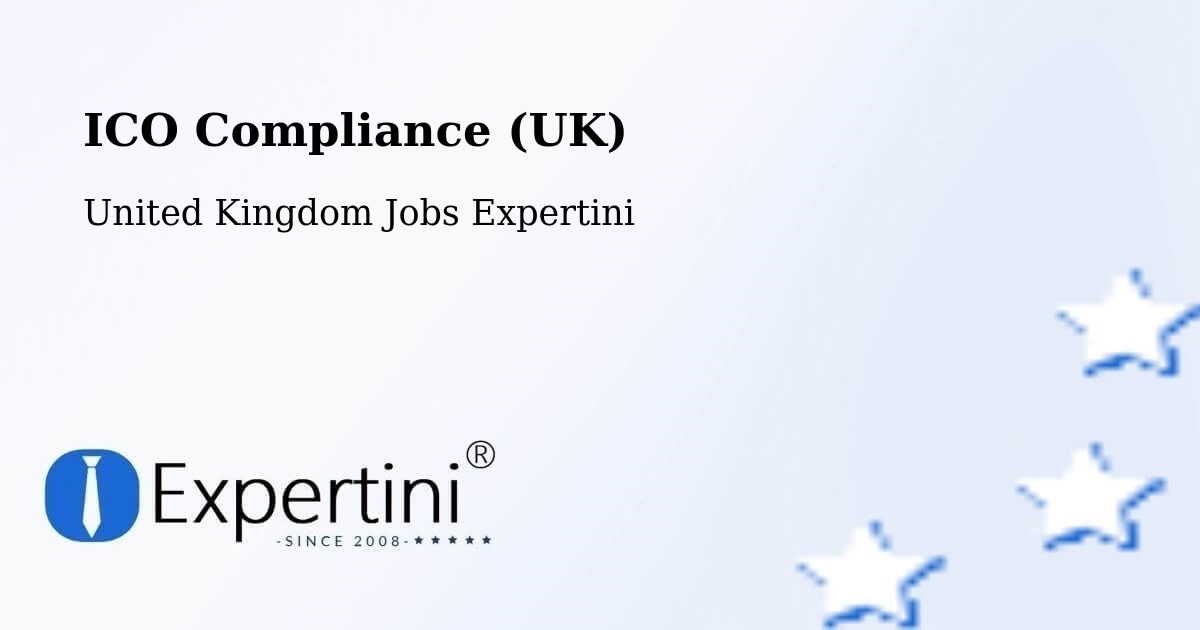UK Data Protection & ICO Compliance – Madeley - United Kingdom Jobs Expertini