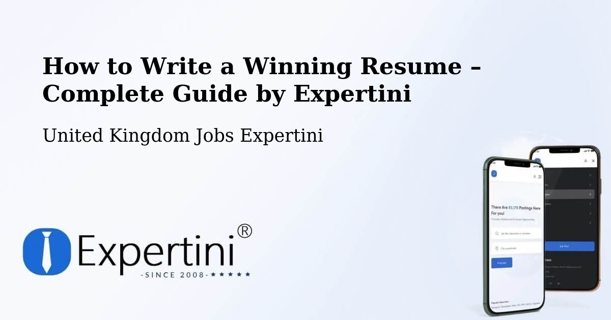 Resume Writing Guide for Job Seekers – Madeley - Madeley, United Kingdom Jobs Expertini
